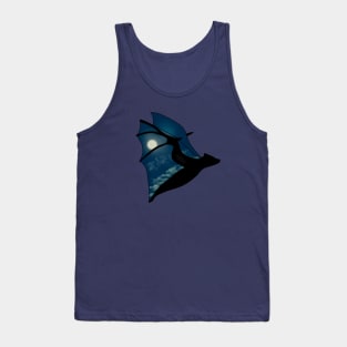 Moon Bat Tank Top